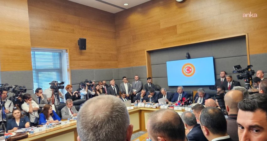 TBMM Adalet Komisyonu'nda DEM Parti Grup Başkanvekili Gülistan Kılıç Koçyiğit,