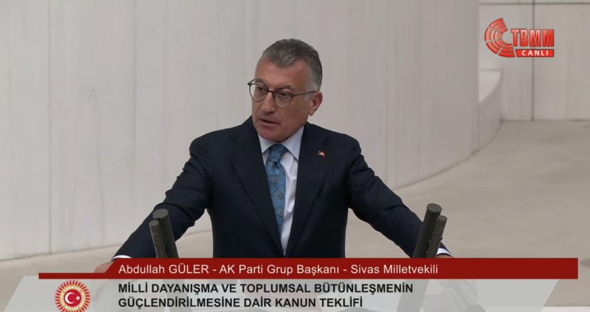 AK Parti Grup Başkanı Abdullah Güler, "Terörsüz Türkiye" süreci kapsamında