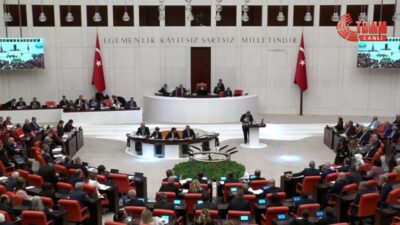 MHP Genel Başkan Yardımcısı Feti Yıldız, TBMM Genel Kurulu'nda görüşülen