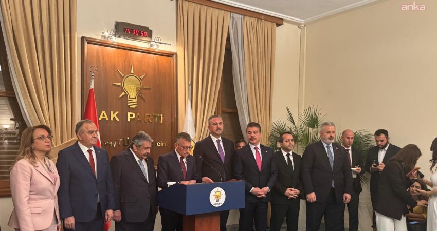 AK Parti, Terörsüz Türkiye süreci kapsamında hazırlanan Milli Dayanışma ve