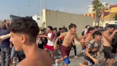 İspanya'nın Kuzey Afrika'daki özerk kenti Ceuta'ya yasa dışı yollarla gelen