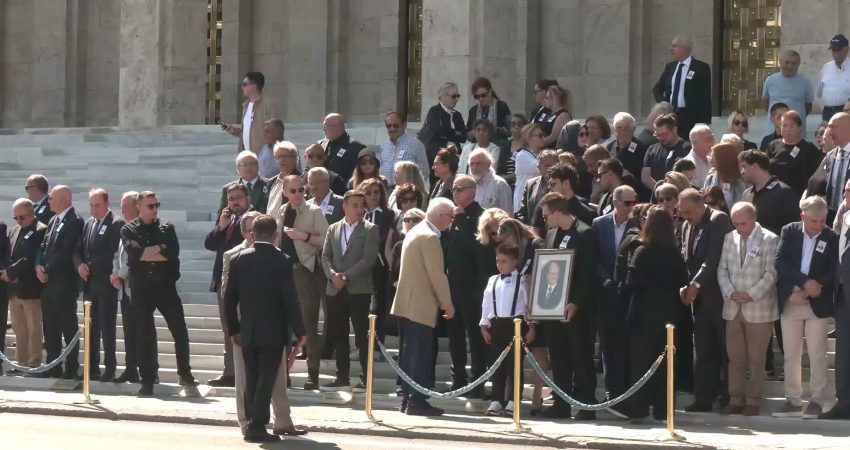 Eski CHP Genel Başkanı Vekili Mehmet Cevdet Selvi için TBMM’de tören