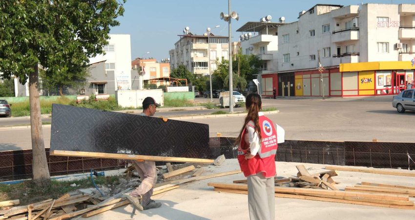 Ceyhan Belediye Başkan Vekili Yıldız, Şehit Uzman Çavuş Uğur Şahin Parkı’ndaki çalışmaları inceledi Ceyhan Belediye Başkan Vekili Sevil Aydar Yıldız, Şehit Uzman Çavuş