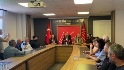 CHP Çorum İl Başkanı Tuncay Yılmaz, “Bizim görevimiz muhalefete muhalefet
