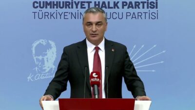 CHP Sözcüsü Müslim Sarı, MYK toplantısı sonrası yaptığı açıklamada, TBMM