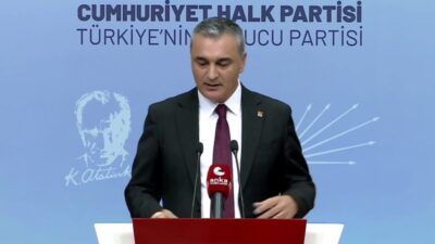 CHP Sözcüsü Müslim Sarı, MYK toplantısı sonrası yaptığı açıklamada, 8