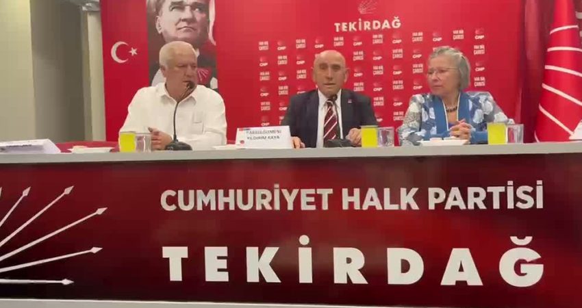 CHP Genel Başkan Yardımcısı Yıldırım Kaya, "Güneşin Türkiye’de en güzel