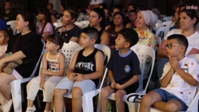 Çiğli Belediyesi tarafından çocukları kültür ve sanat etkinlikleriyle buluşturmak amacıyla