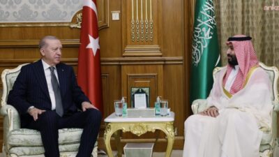 Cumhurbaşkanı Recep Tayyip Erdoğan, Mekke'de Suudi Arabistan Veliaht Prensi ve