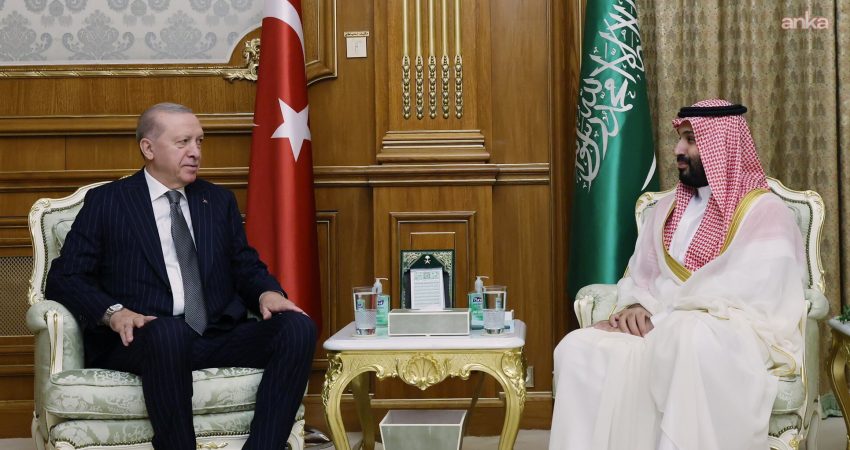 Cumhurbaşkanı Recep Tayyip Erdoğan, Mekke'de Suudi Arabistan Veliaht Prensi ve