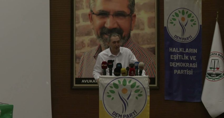 DEM Parti Eş Genel Başkanı Tuncer Bakırhan, Resmi Gazete'de yayımlanan