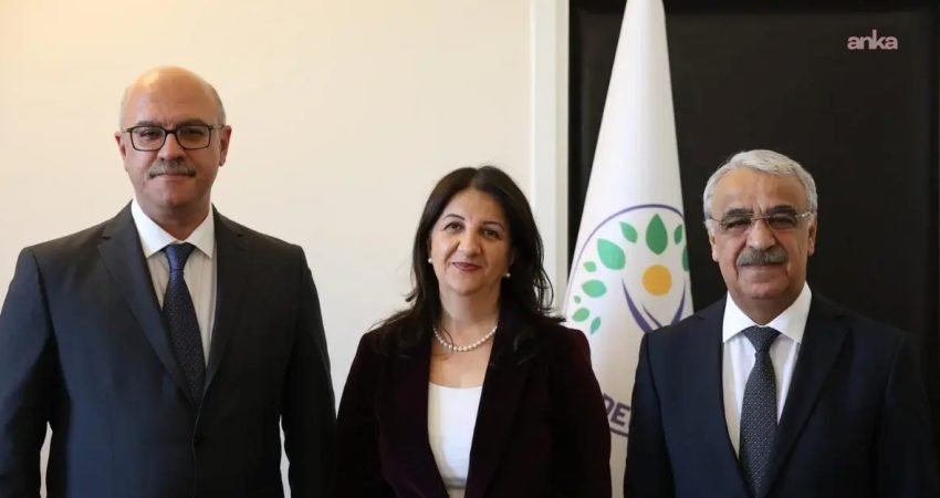 DEM Parti İmralı Heyeti, terör örgütü PKK lideri Abdullah Öcalan