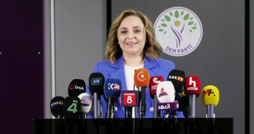 DEM Parti Sözcüsü Ayşegül Doğan, Milli Dayanışma ve Toplumsal Bütünleşmenin