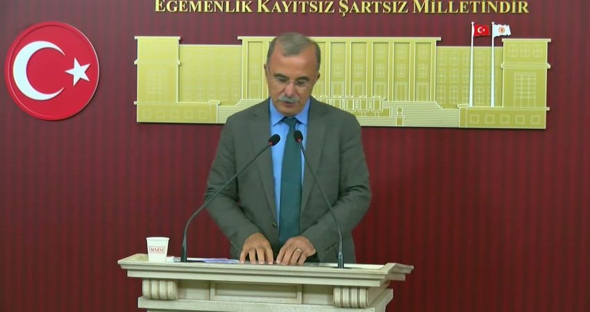 DEM Parti İzmir Milletvekili İbrahim Akın, "çerçeve yasa" teklifinin Türkiye