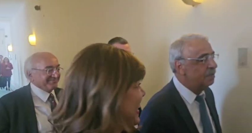DEM Parti Eş Genel Başkanı Tuncer Bakırhan, TBMM'de DEM Parti grubunda