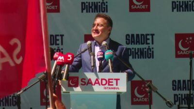 DEVA Partisi Genel Başkanı ALi Babacan, Geleneksel İstanbul Saadet Pikniği’nde,