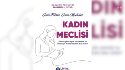 Didim Belediyesi Kadın Meclisi’nin yeni dönem çalışmaları için başvurular 24