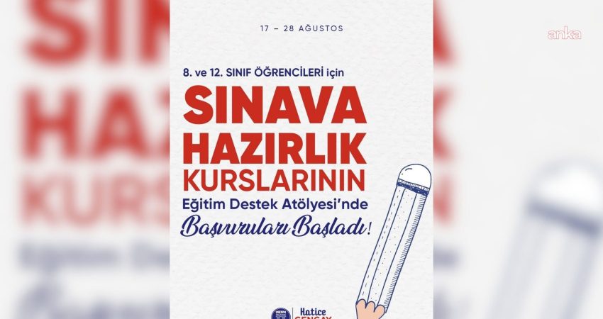 Didim Belediyesi Eğitim Destek Atölyesi’nde, 8. ve 12. sınıf öğrencilerine