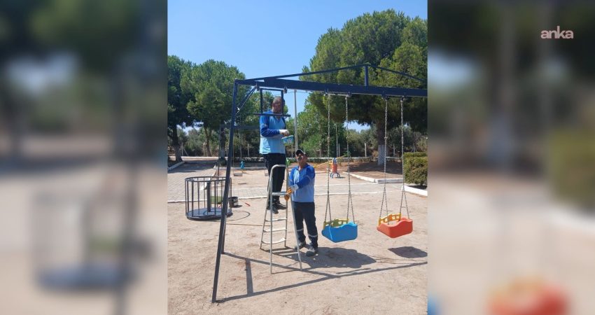 Didim Belediyesi, ilçe genelindeki park ve ortak kullanım alanlarında bakım