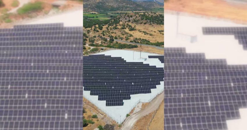 Dikili Belediyesi’nin Güneş Enerjisi Santrali, haziran ayı itibarıyla elektrik üretimine