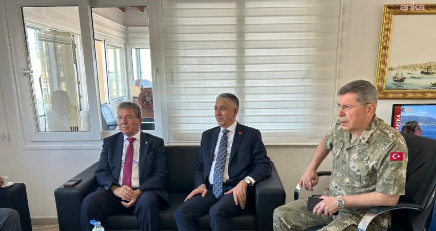 Dışişleri Bakan Yardımcısı H. Ali Özel’in, KKTC’nin Girne Limanı açıklarında