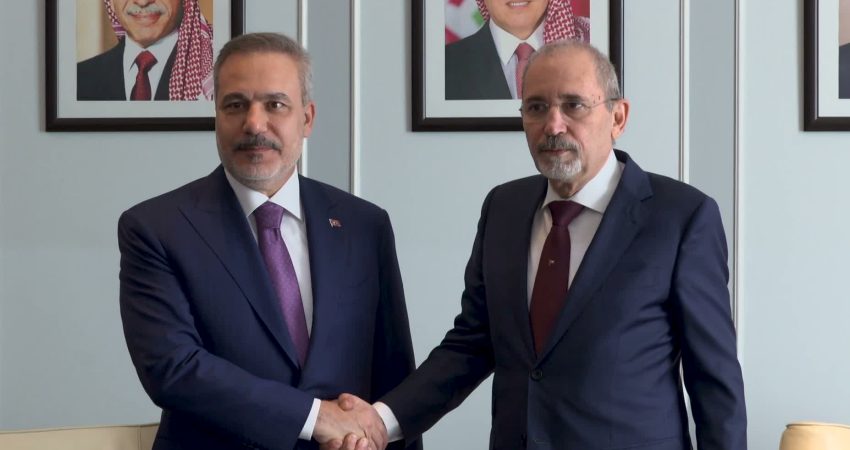 Dışişleri Bakanı Hakan Fidan, Amman'da Ürdün Dışişleri Bakanı Ayman Safadi