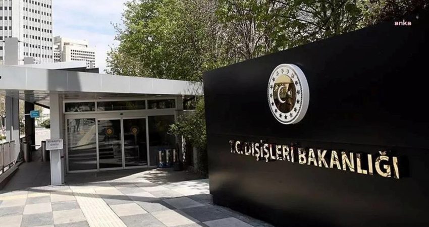 Dışişleri Bakanlığı'ndan yapılan açıklamada, "Suriye'nin İdlip şehri kırsalında yer alan