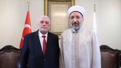 Diyanet İşleri Başkanı Prof. Dr. Safi Arpaguş, Suriye Vakıflar Bakanı