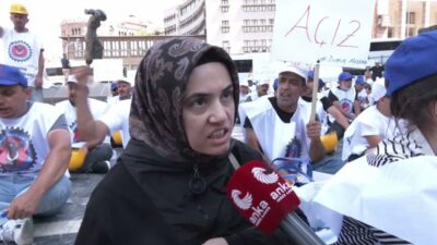 Yıldızlar SSS Holding'e ait Doruk Madencilik'te çalışan Türk Maden-İş Sendikası üyesi