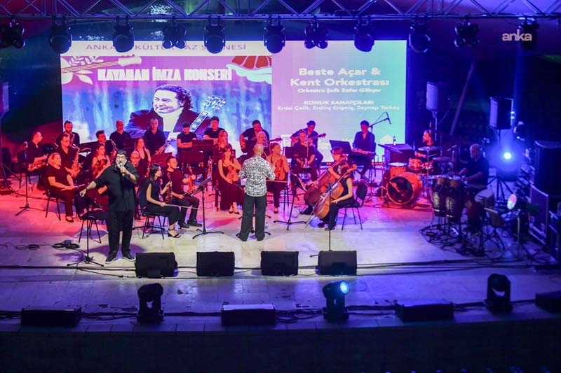 Ankara Büyükşehir Belediyesi, "Ankara Kültür Yaz Sahnesi" etkinlikleri kapsamında Türk