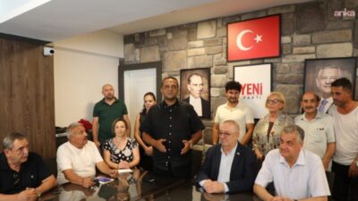 CHP’den istifa eden Edremit Belediye Başkanı Mehmet Ertaş ile 19