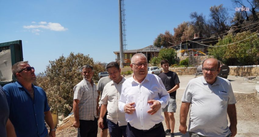 Edremit Belediyesi, Şıp Şıp Dede Türbesi’nde bakım onarım çalışması yapacak Edremit Belediyesi, Kadıköy Mahallesi’nde çıkan orman yangınında zarar gören Şıp