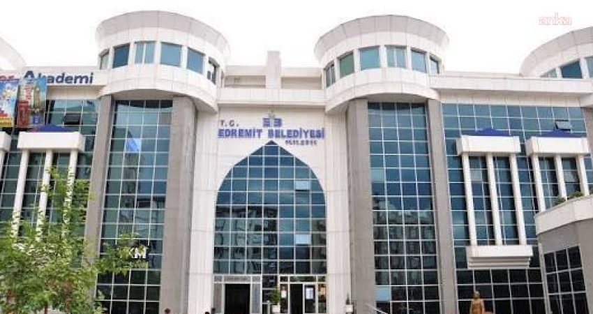 Edremit Belediyesi, üçüncü kişiler aracılığıyla usulsüz işlem yapıldığı, işletmelere hukuka