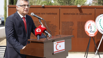 KKTC Cumhurbaşkanı Tufan Erhürman, Muratağa, Sandallar ve Atlılar’da 52 yıl