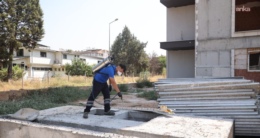 Efeler Belediyesi, ilçe genelinde sivrisinek, fare ve hamamböceğine karşı düzenli