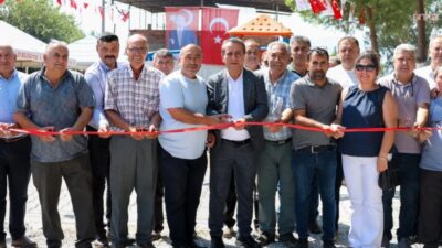 Efeler Belediyesi tarafından Pınardere Mahallesi’ne kazandırılan Muammer Tanrıverdi Parkı, düzenlenen