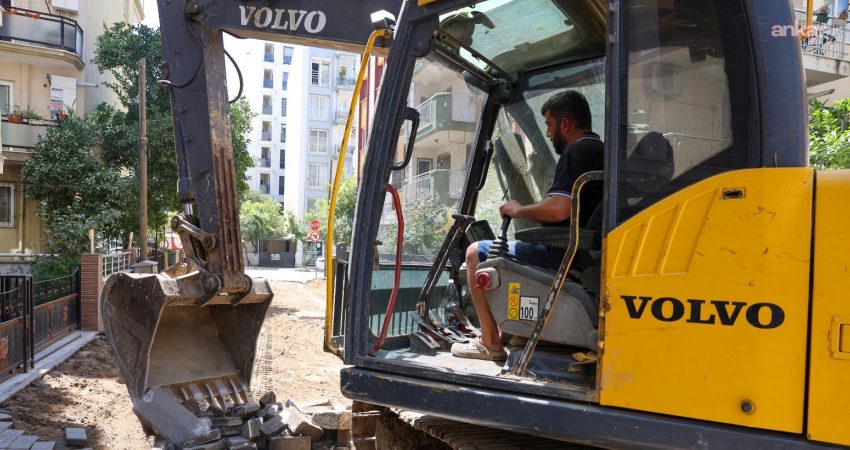 Efeler Belediyesi Fen İşleri Müdürlüğü ekipleri, Güzelhisar Mahallesi 46 Sokak’ta