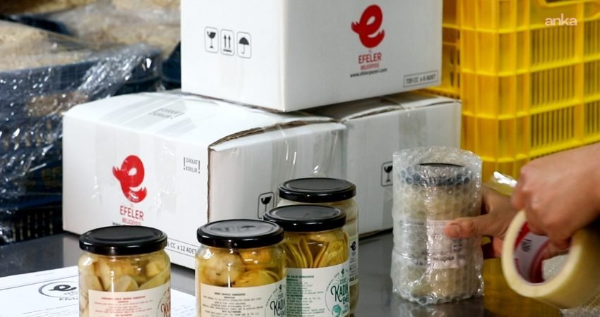 Efeler Belediyesi’ne ait tarım arazilerinde üretilen yöresel ürünler, e-ticaret portalı