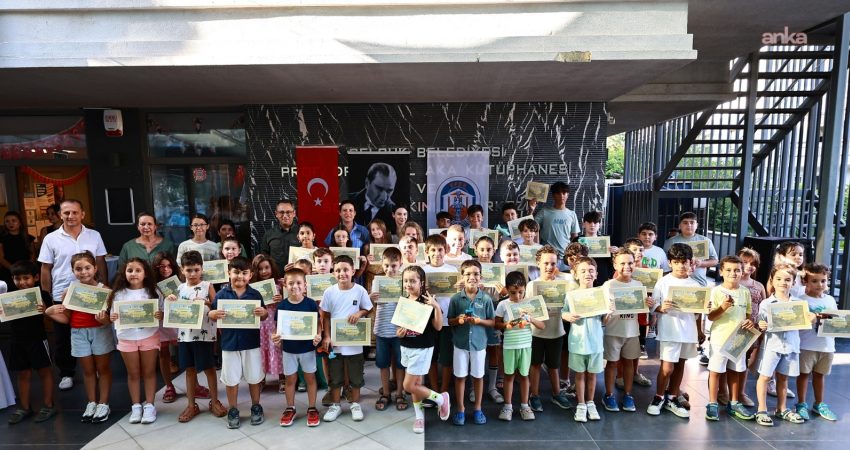Efes Selçuk Belediyesi’nin "yaz okulu" kapsamında bu yıl ilk kez