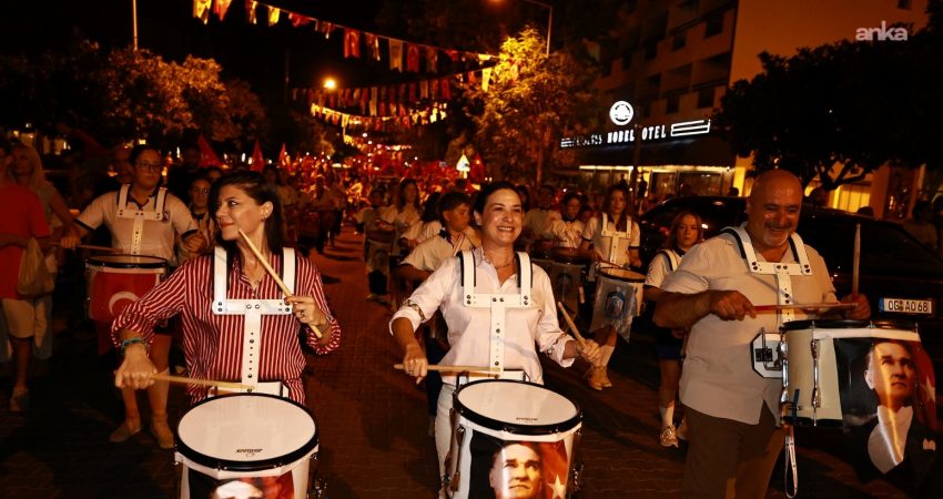 Efes Selçuk’ta 30 Ağustos Zafer Bayramı’nın 104. yıl dönümü, düzenlenen