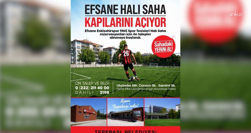 Tepebaşı Belediyesi tarafından bütçe içi işletme olarak sporseverlerin kullanımına sunulan Efsane