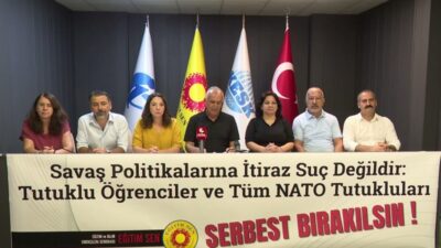 Eğitim Sen Genel Başkanı Kemal Irmak, NATO zirvesi öncesinde gözaltına alınan