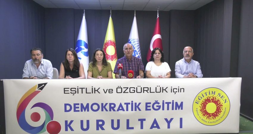 Eğitim Sen Genel Başkanı Kemal Irmak, "6. Demokratik Eğitim Kurultayı’nı