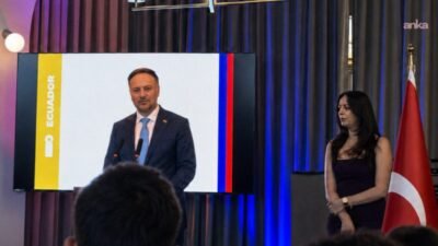 Ekvador’un 10 Ağustos Ulusal Günü, Ankara’da düzenlenen resepsiyonla kutlandı. Resepsiyonda