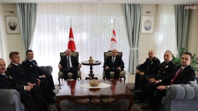 Emniyet Genel Müdürü Ali Fidan, KKTC Polis Genel Müdürü Ali