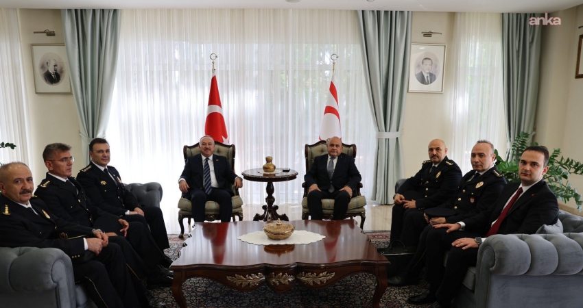 Emniyet Genel Müdürü Ali Fidan, KKTC Polis Genel Müdürü Ali