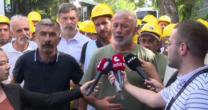 Bağımsız Maden-İş Sendikası üyesi, Yıldızlar SSS Holding’e bağlı Elazığ Eti