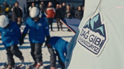 “Dağ Gibi Arkanızdayız” projesiyle kayakla tanışan Erzurumlu üç kız çocuğunun