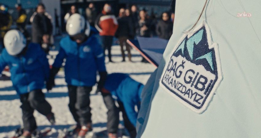 “Dağ Gibi Arkanızdayız” projesiyle kayakla tanışan Erzurumlu üç kız çocuğunun