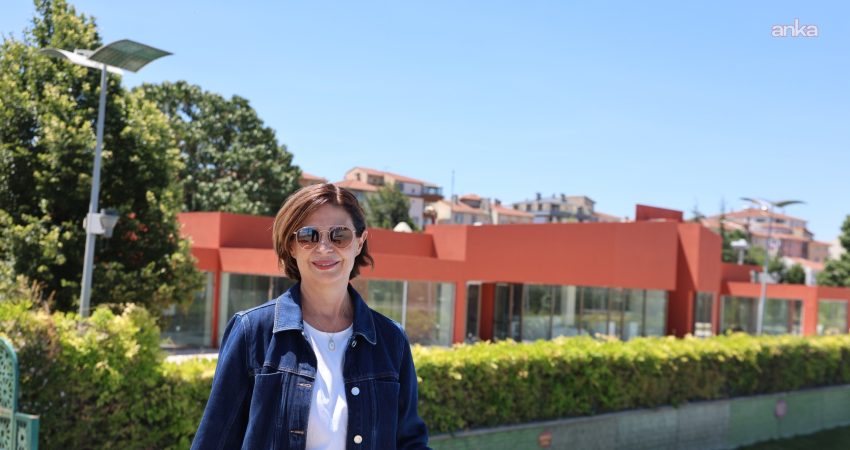 Eskişehir Büyükşehir Belediye Başkanı Ayşe Ünlüce, Kentpark'ta yapımı süren "İklim
